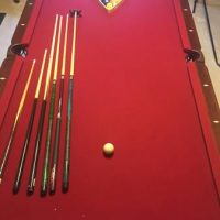 Cherry Wood Pool Table